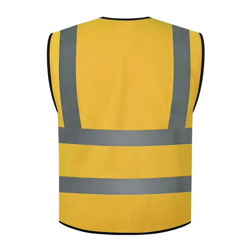 Traffic Work Security Hi Vis Reflective Clothing Safety Vest Polyester Fabric safety Reflective Vest
