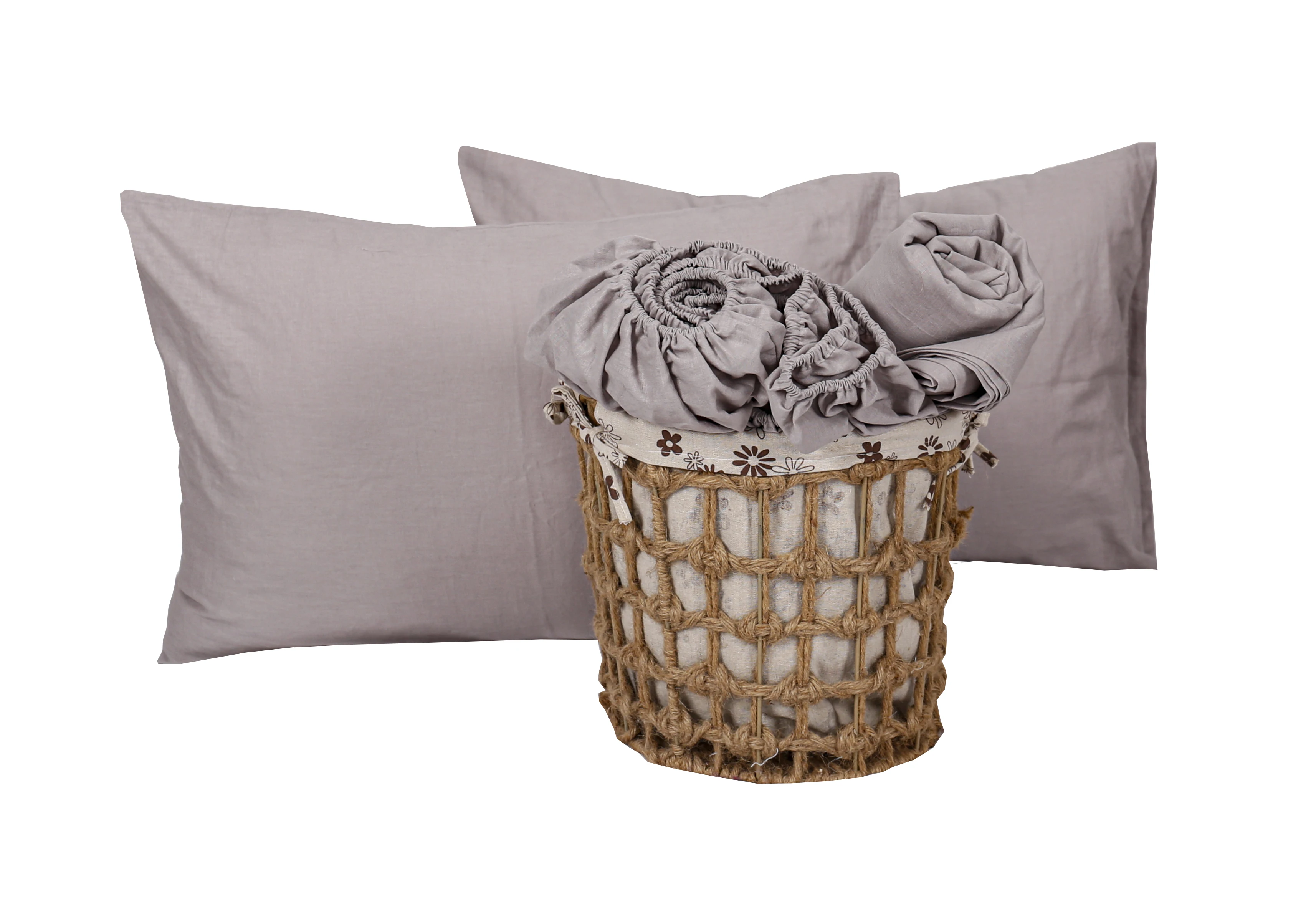 Wholesale 100% pure stone washed flax french linen bedding set natural duvet cover set oekotex bedsheet set