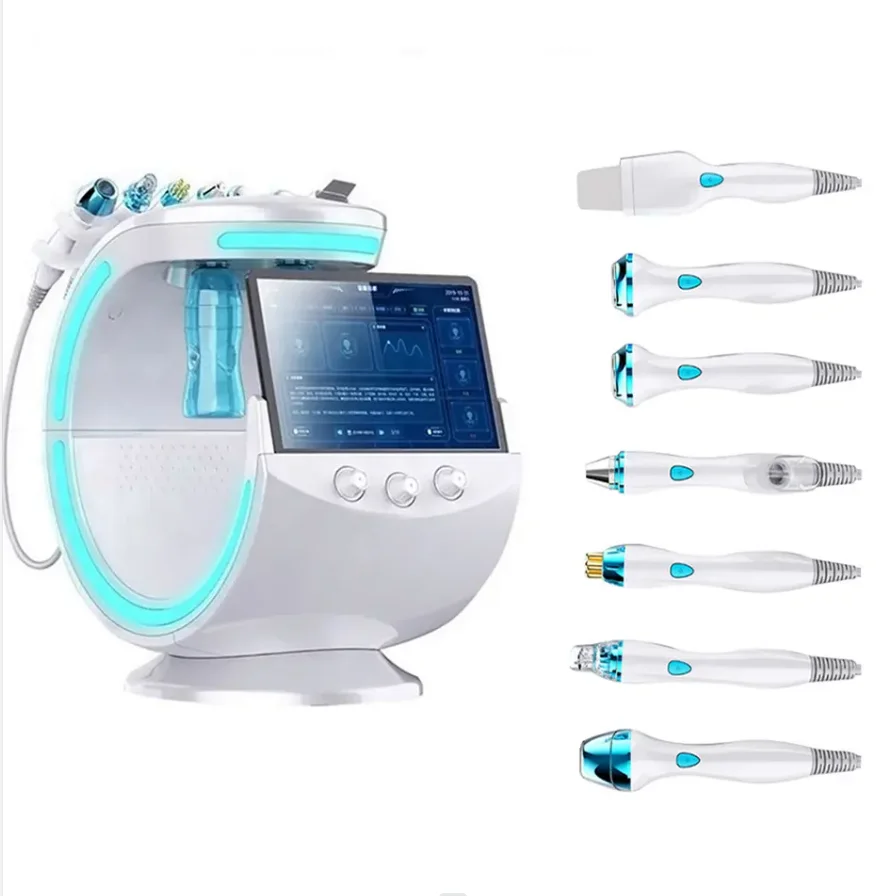 Hydro Water Facials Hydro Auqa Facial Machine 6 In1 Hydro dermabrasion oxygen jet facial machine with skin analyzer