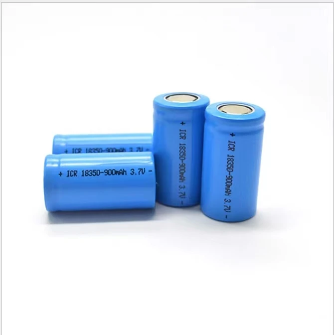 ICR18350 lithium battery power 3.7v 4.2V 900mah juice cup flashlight beauty instrument charging battery