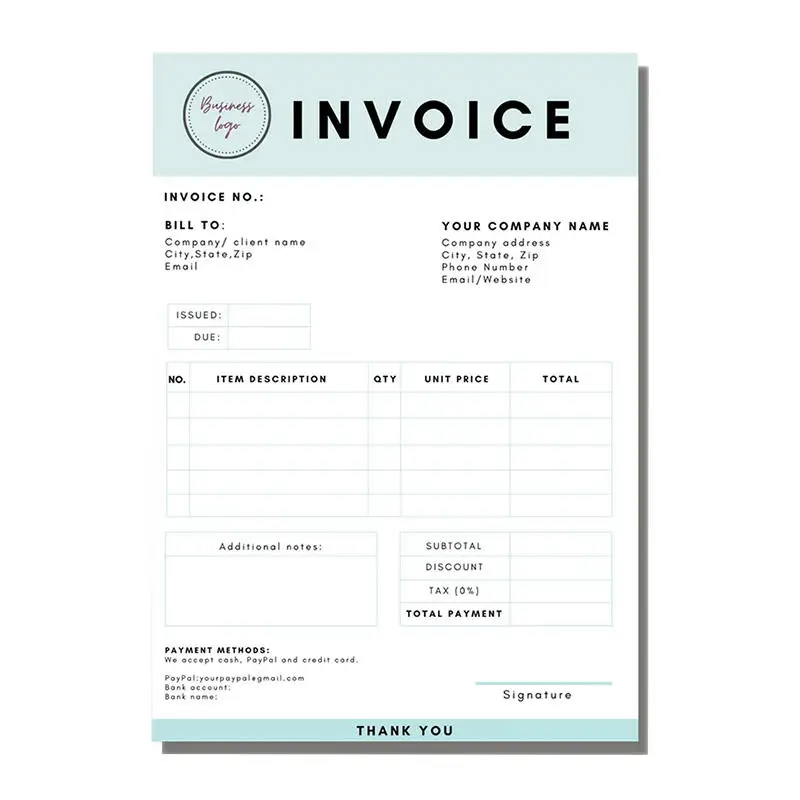 Good Quality Customized Carbonless Paper Book Office Paper Sales For Commercial Receipt Printing