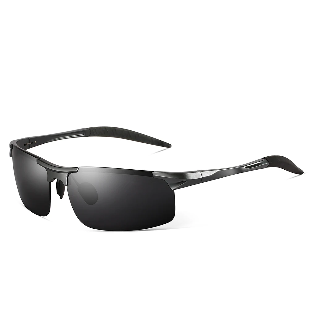 Aluminum Magnesium Cycling Sports Polarized Sunglasses Night Vision Sunglasses for Men Women