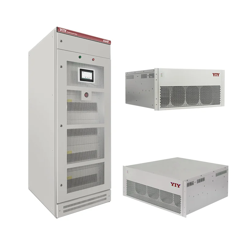 400V 500V 690V series single phase three phase rack-mounted Active Harmonic Filter AHF Long lifetime Power quality Control