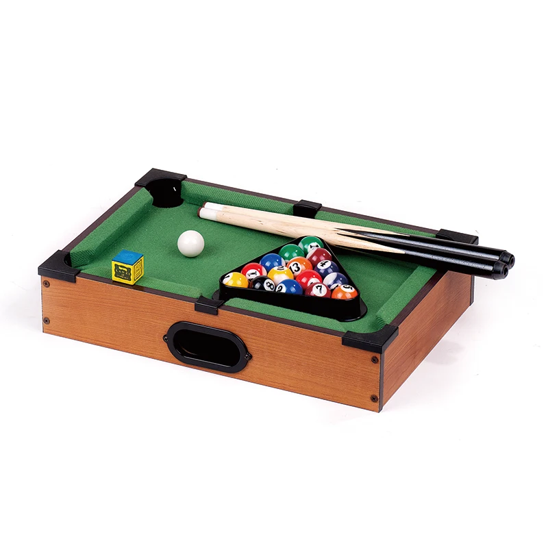 Novelty Mini Desktop Pool Table Billiard Tabletop Pool Toy Game Set Parent-child Interaction Children Educational Toys