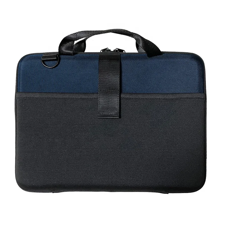 Shockproof Waterproof EVA Laptop Sleeve Bag with Handle EVA chromebook Case for HP/Del/Samsung Laptops