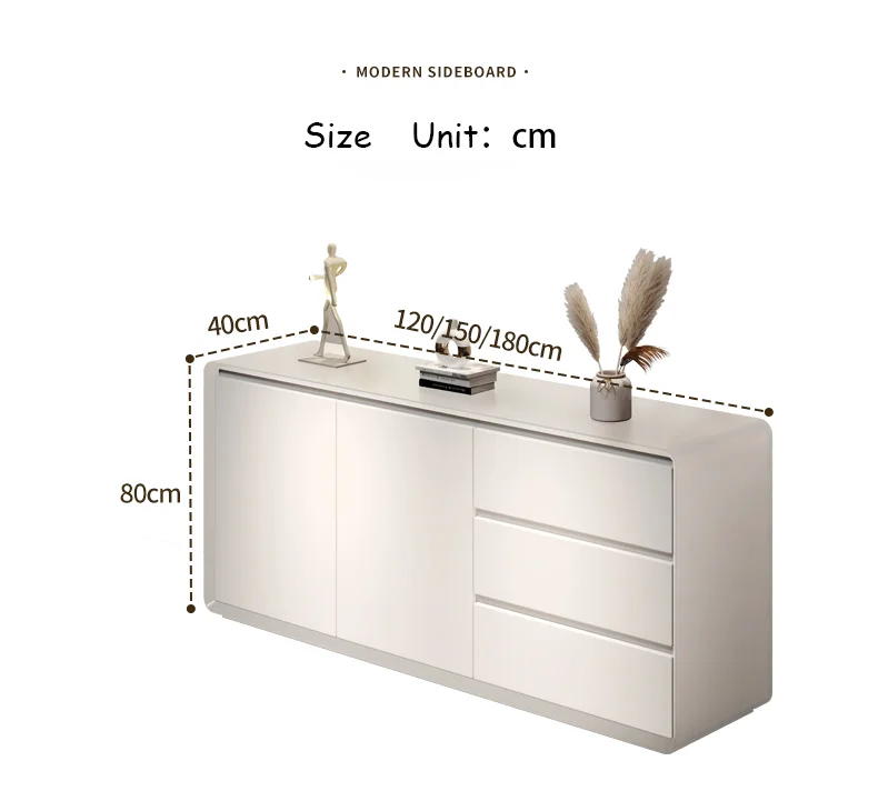Modern Dining Room Furniture Wood Storage Table Cabinet Sideboard Buffet
