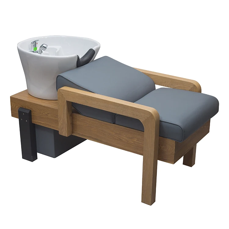 hair salon furniture set shampoo bed shampoo bowl backwash unit