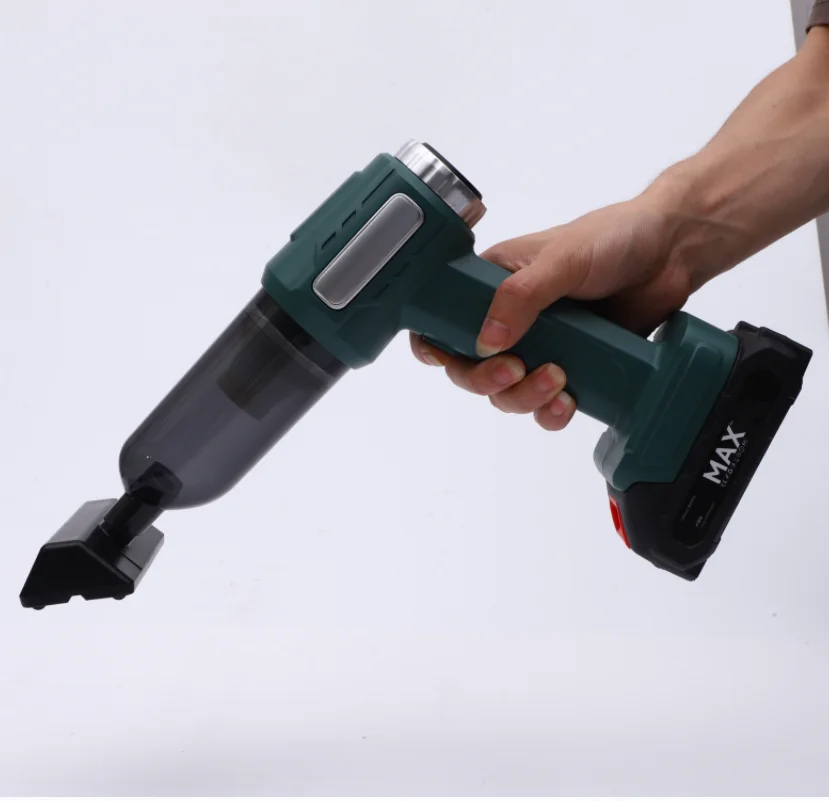 Mini Vacuum 2-in-1 35 mins runtime Brushless Motor Electric Air Blower with 3 Gear and Rechargeable Battery Detachable