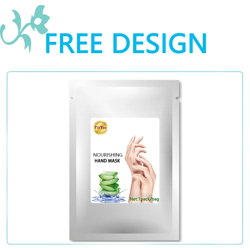 Private logo  aloe scent anti wrinkle moisturizing hand mask gloves collagen hand skin care