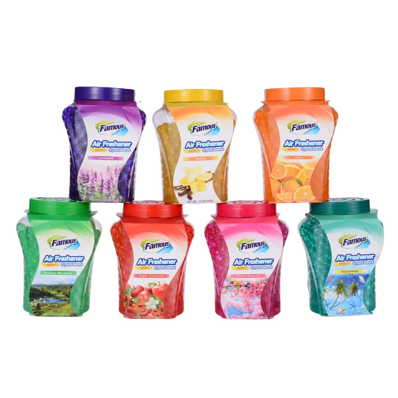 air freshener bead  Crystal Water B scent gel deodorizer used in car home hotel crystal bead air freshener fragrance beads