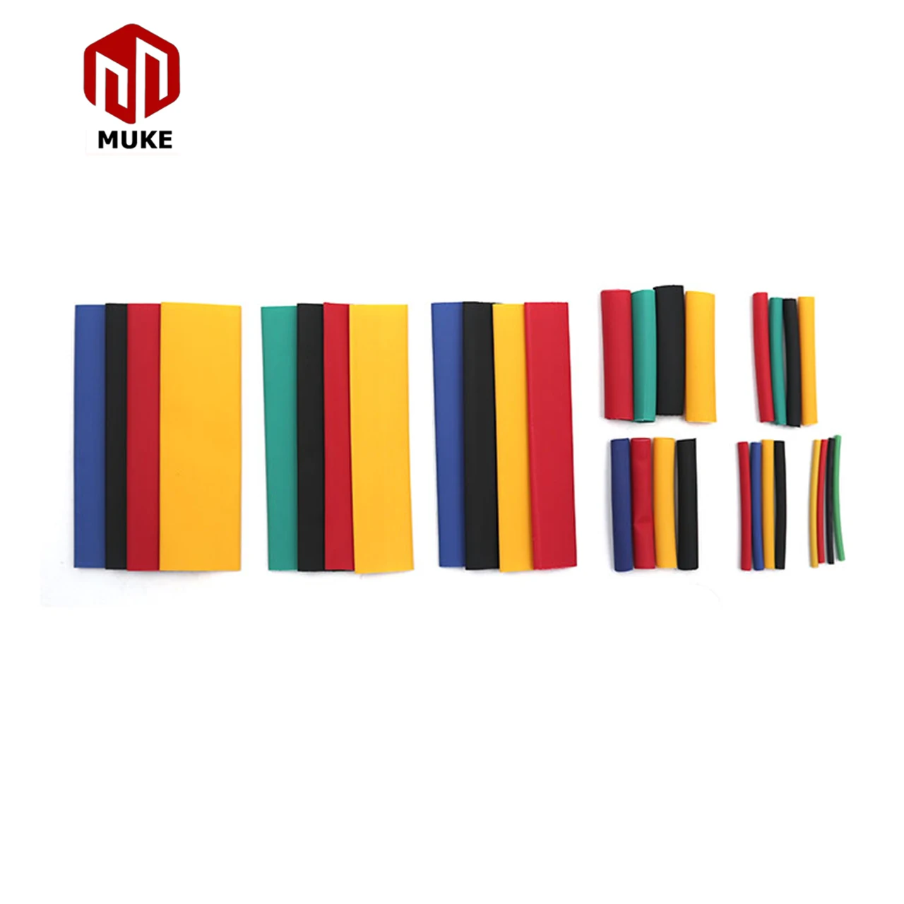 Heat Shrink Tubing 2:1 Electrical Wire Cable Wrap Assortment Electric Insulation Gaine Thermoretractable