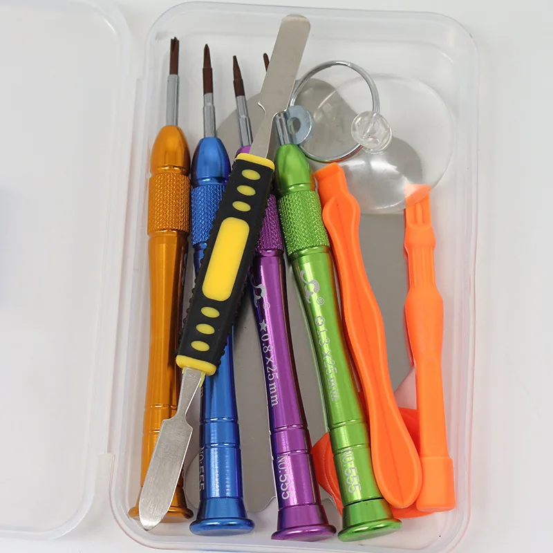 Factory Direct Sale 11 in 1IP4 and IP5 mobile phone repair tools, mobile phone repair kit, mini screwdriver