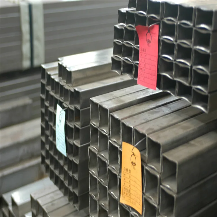 ASTM A106 Gr.B Q235 черная железная квадратная трубка прямоугольная полая