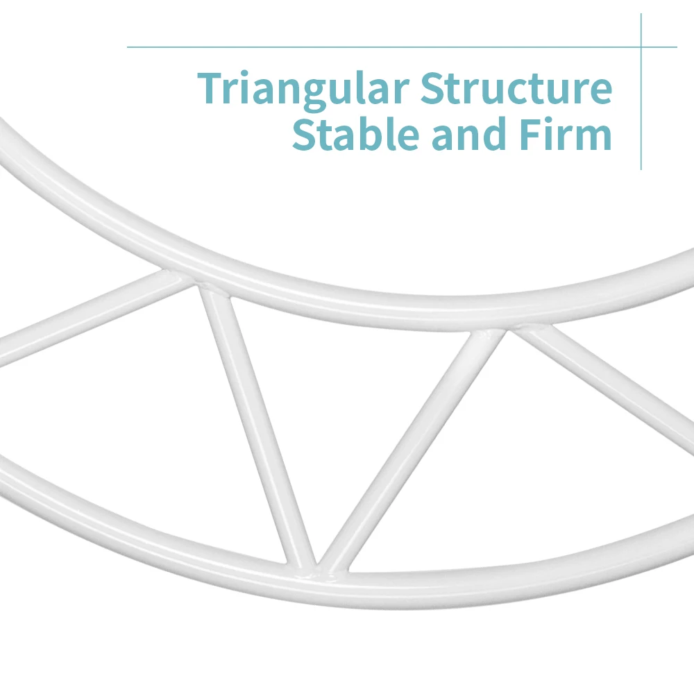 Prior Fitness Lyra Hoop Aerial Yoga Hoop 35inch/90cm*2.5cm Acrobatics Circus Performance Moon Hoop