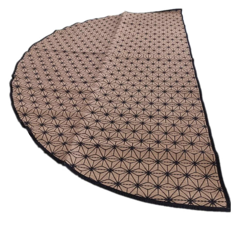 100% recycled  Polypropylene Matting for 4M 5M Bell Tents half moon matting