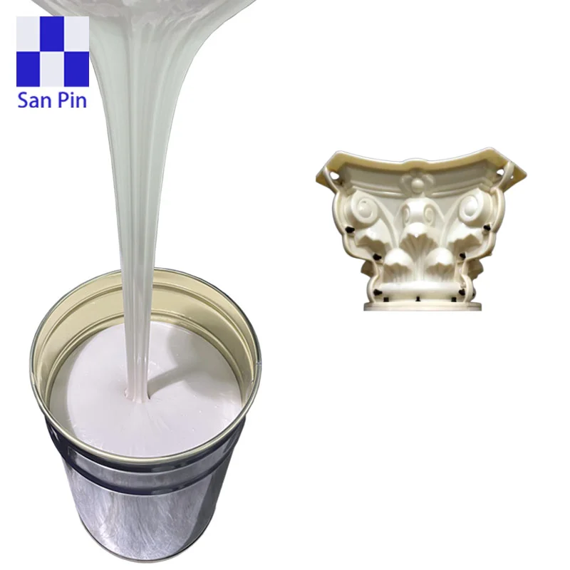 RTV2 Liquid Silicone Rubber for concrete Roman Column Mold Making LSR condensation cure silicone rubber