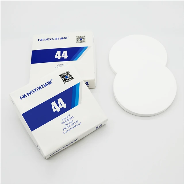 Hot Filter Paper NEWSTAR Quantitative Filter Paper NS 44 Equivalent To Whatman