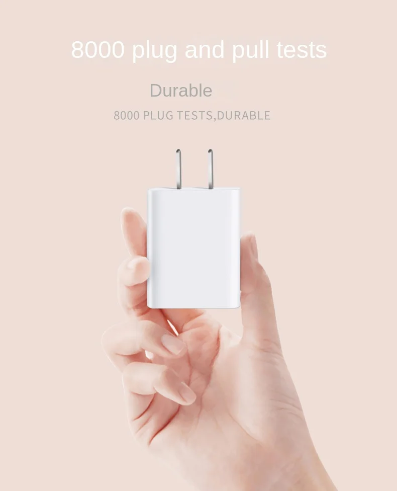 Latest products 2023 Portable Mobile Phone Cube USB Fast charging 5V2A US Plug Power Adapter Wall Charger For iphone Charger