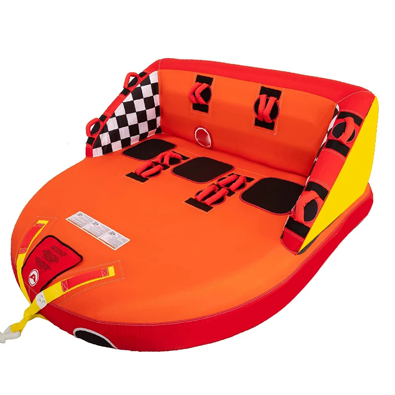 3 Person Big Mable Towable Tube and Ski Tubes for 3 Riders