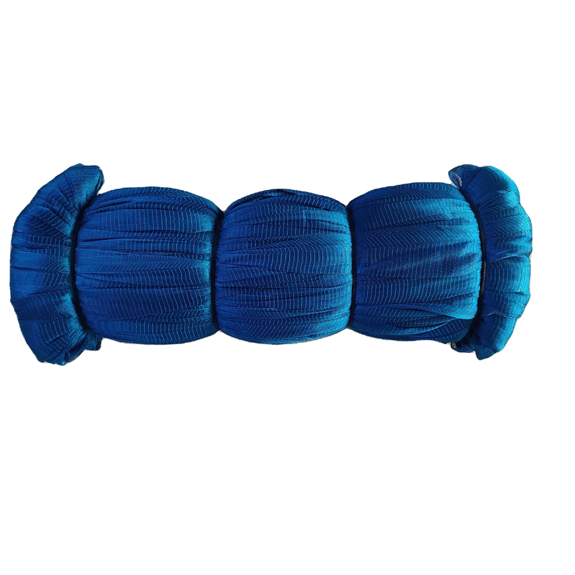 Africa High Quality Blue Fishing Net polyester fishing net  red de pesca fishing nets china