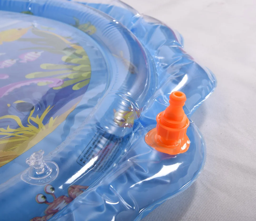 New Design 100cm round Summer Water Toys Inflatable Splash Sprinkler Pad for Kids Backyard Splash Play Mat & Sprinkler-in Stock!