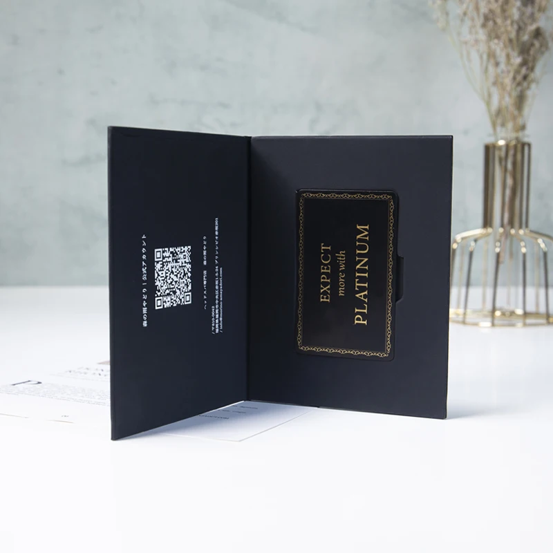 Luxury New Creative Custom Gift Card Credit Card Invitation Business Card Packaging Rigid Box