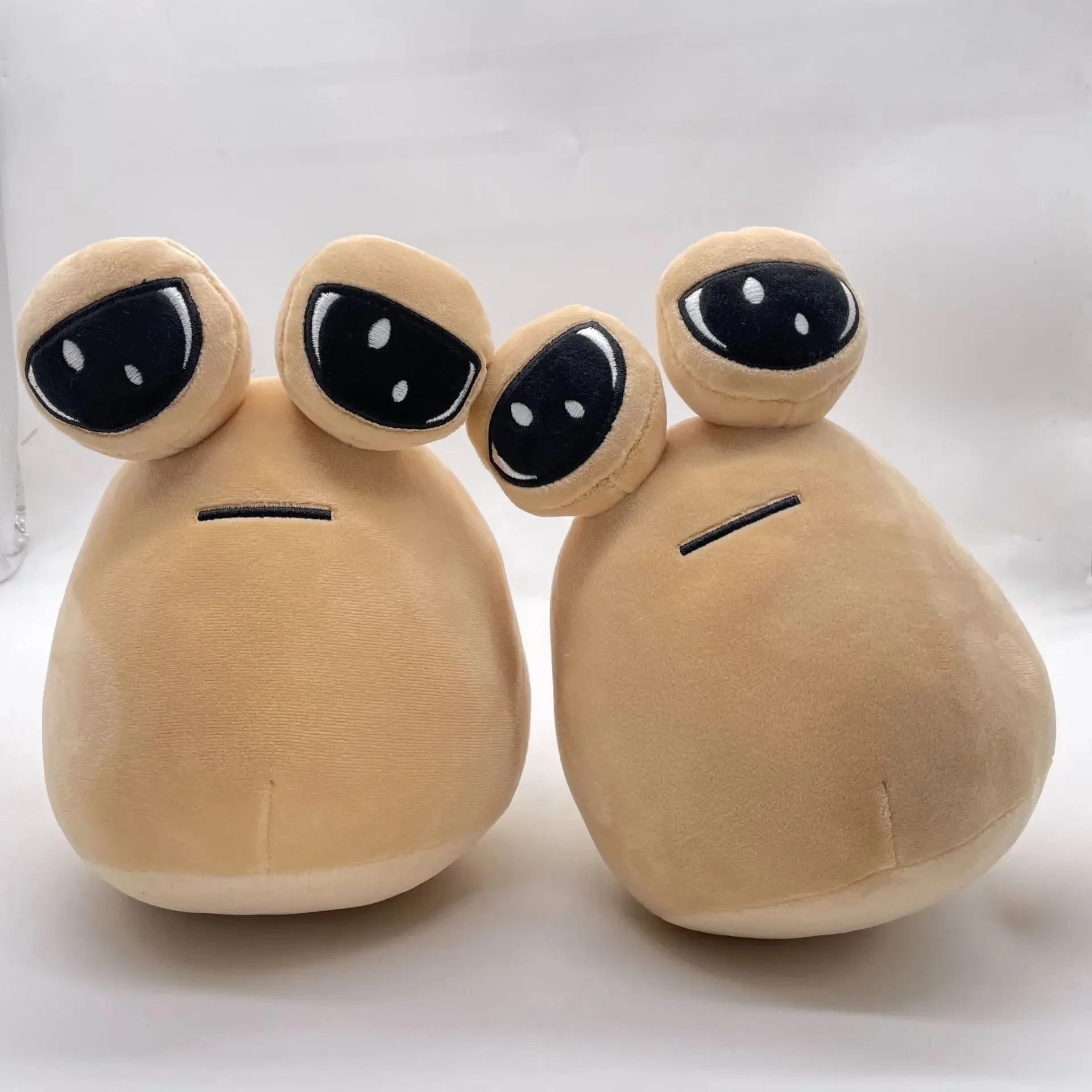 22cm Hot Game My Pet Alien Pou Plush Toy Furdiburb Emotion Alien Stuffed Animal Doll Birthday Christmas Gift