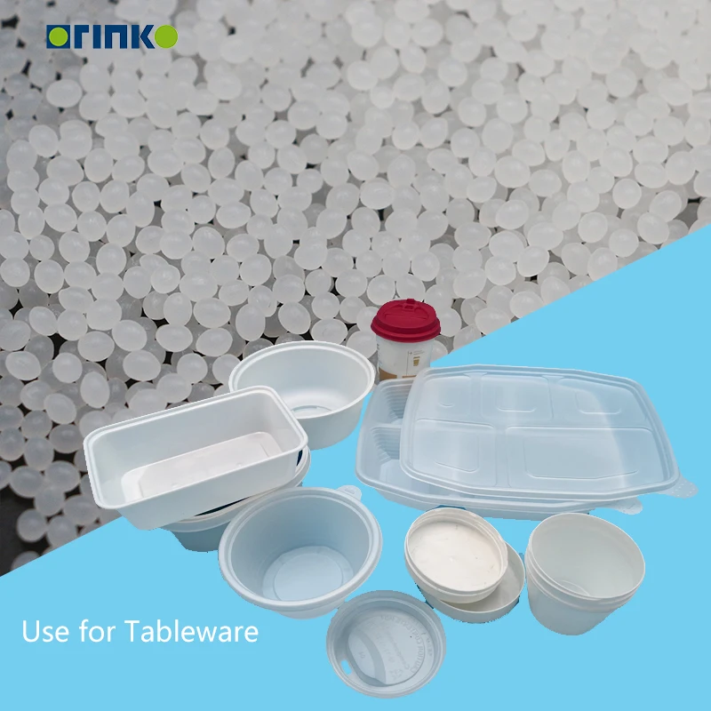 Kinpolym 100% Biodegradable Compostable Pure Pla Resin Polylactic Acid Granules