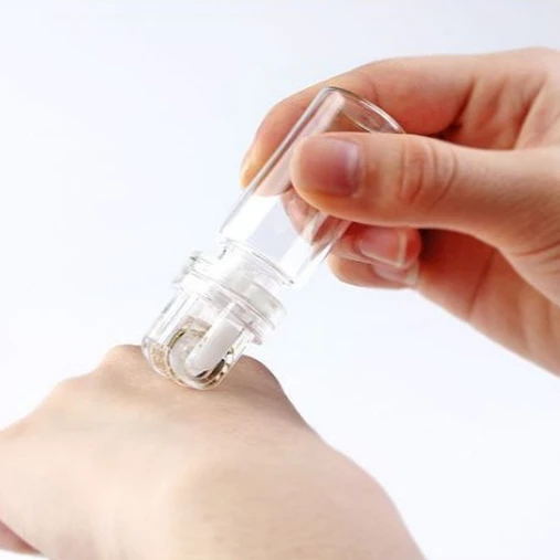 
hydra roller gold plated derma roller with titanium needle 