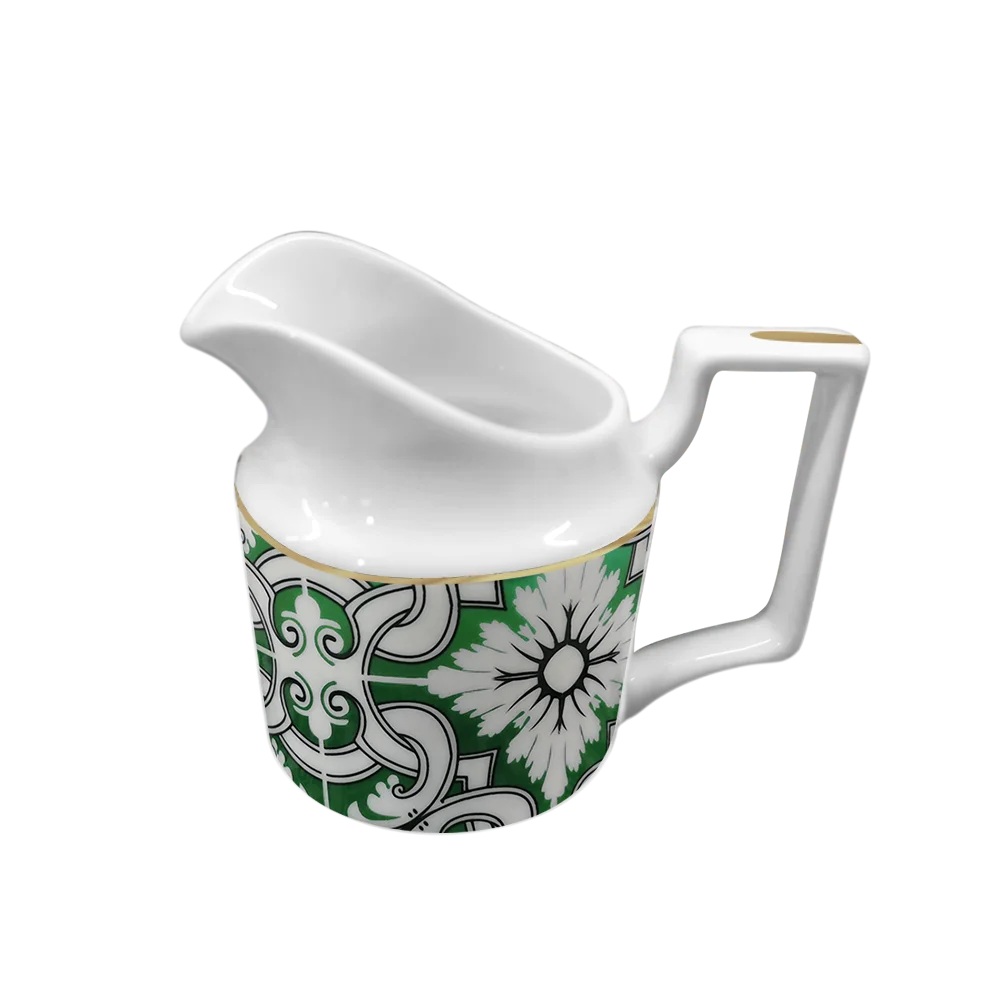 Restaurant luxury Bone China Coffee Cup And Saucer Dinner Sets Gold Tea Cup Sets Custom Mug With Logo Tableware