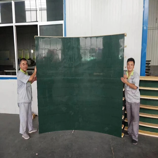 
PVC Coated Plywood With Nice Concrete Finish For Building Construction 