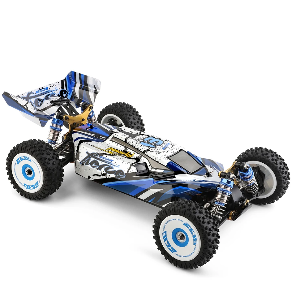 124017 Wltoys new arrival 75KMH High speed Brushless RC Car 1/12 scale 2.4G 4 wheels drive Off Road Buggy