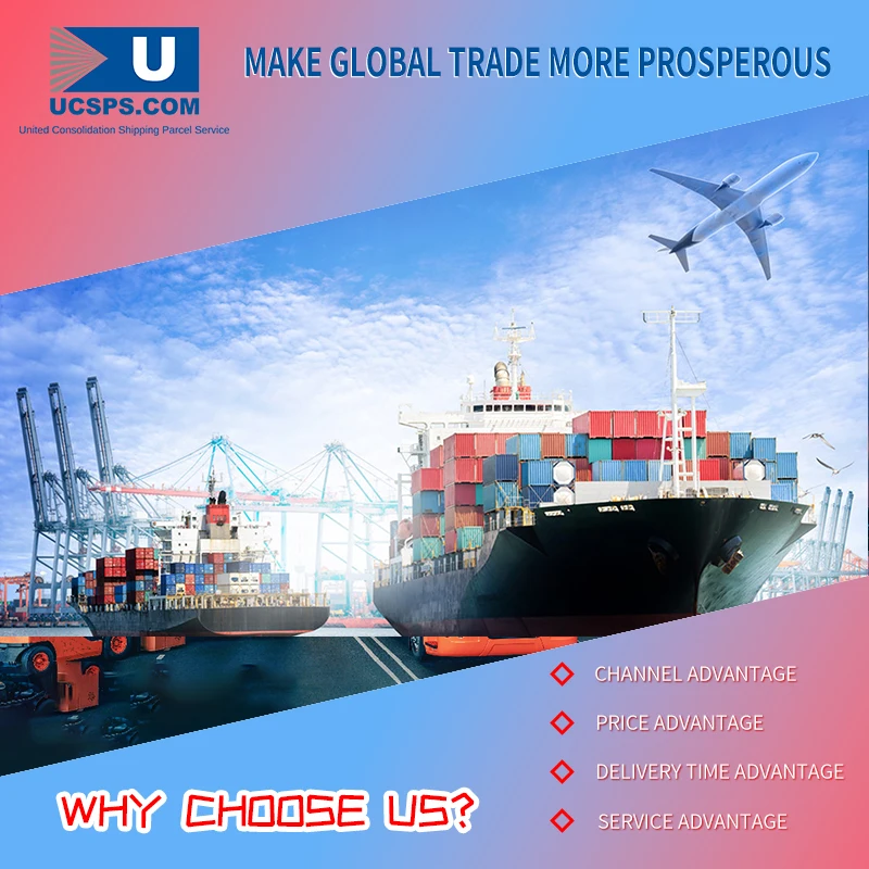 Fast cheap sea freight logistics company rates DDP USA fba door to door shipping agent china