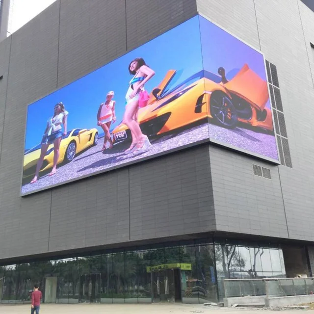 3D Naked Eyes Led Display Billboard Hot Video 90 Degree P10 Full Color Outdoor Led TV Screen For Advertising
