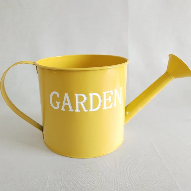 Wholesale Garden Products Watering Can  metal vase with handle for Home&Garden  artificial flower
