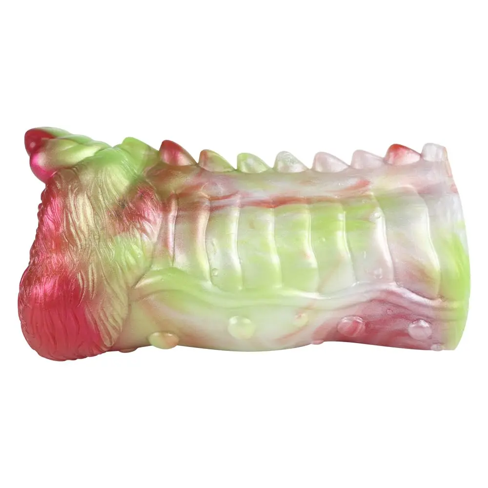 Monster Pocket Pussy Large Compact Vagina Pocket Pussy Sexy Dual Channel Portable Male Porn Toys Realistic Masturbator