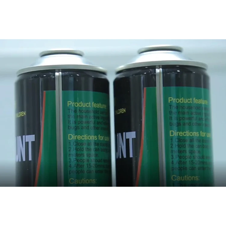 
Tin-plated can insecticide spray can with large capacity 