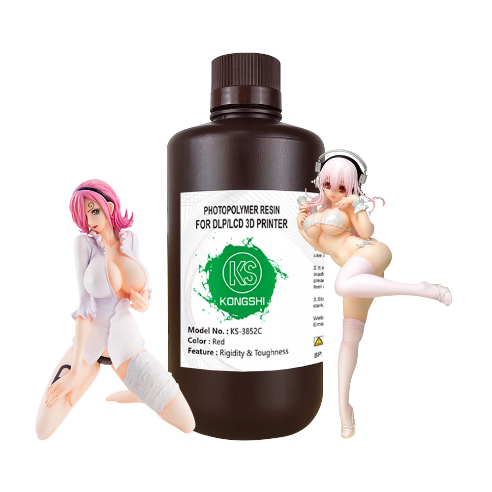 fast curing Hard UV resin models Photosensitive  LCD UV Curing 405nm Standard Photopolymer Resin for LCD  3d printer resin