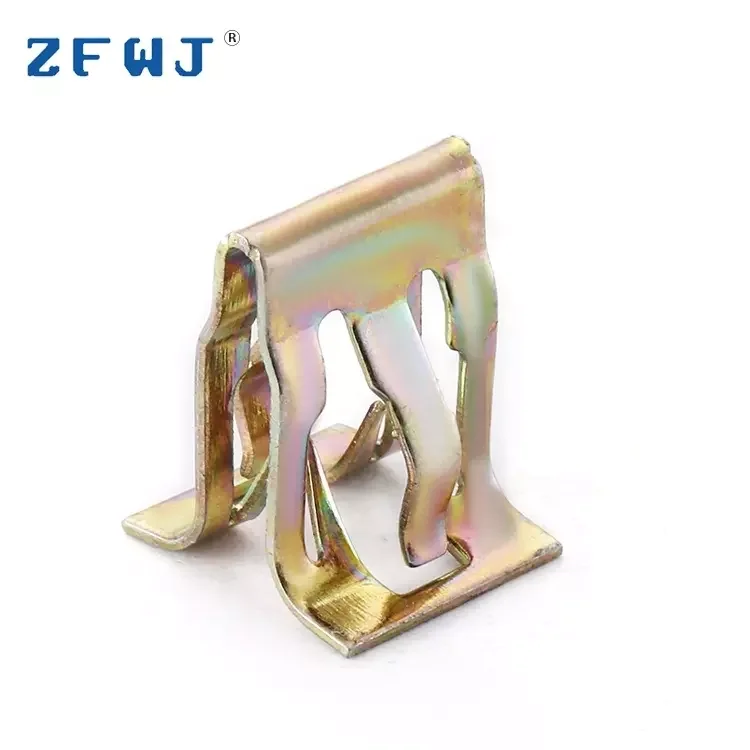 Custom claw type steel band elastic strip metal clip clamp
