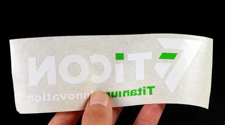 Custom Transfer Vinyl Sticker Die Cut Stickers Promotion UV Transfer Decal Self Adhesive Waterproof Sticker