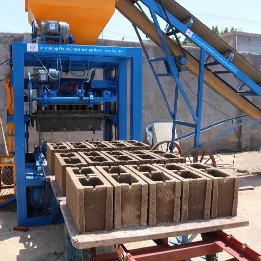 Low Cost Semi-Automatic Cement Block Making Machine Manual Interlocking Brick Machine Brick Laying Machine Price