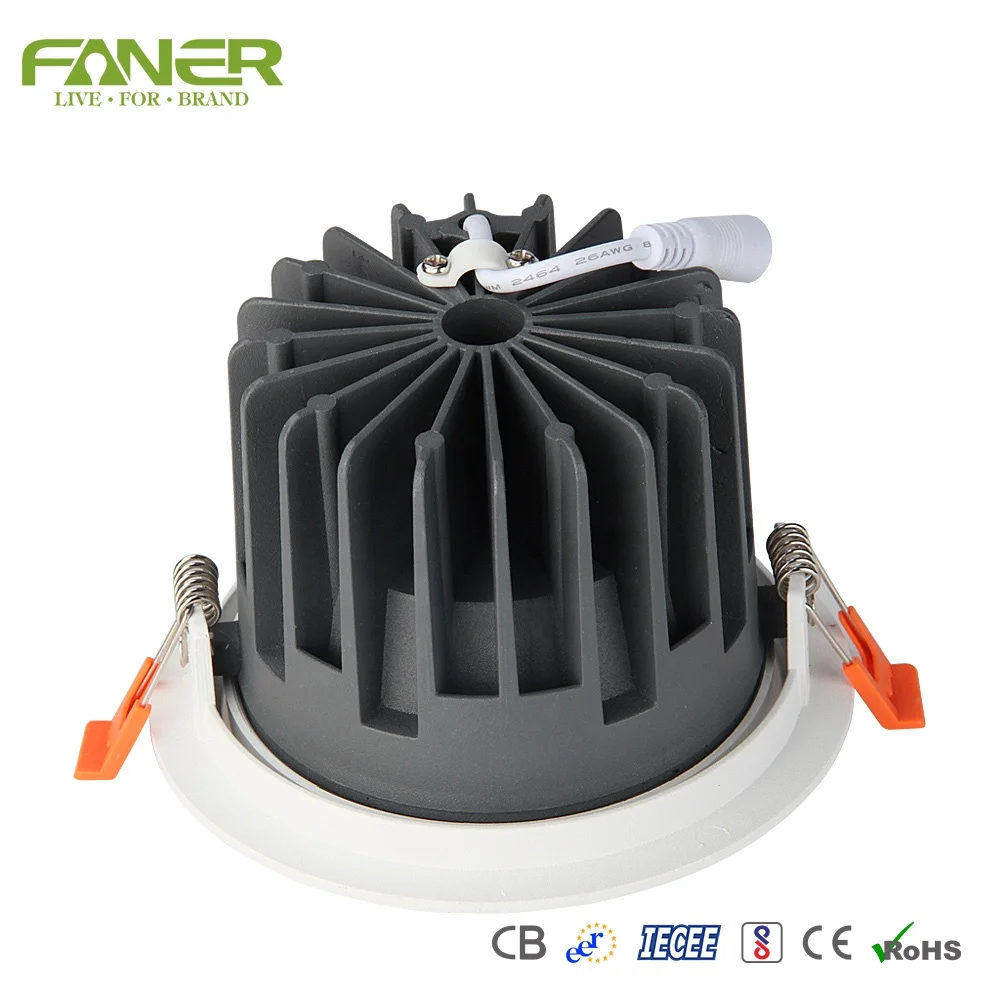 IECEE EER SASO lighting ceiling cob spotlight 3w 6w 9w 12w 16w 24w 30w adjustable lights led spot light