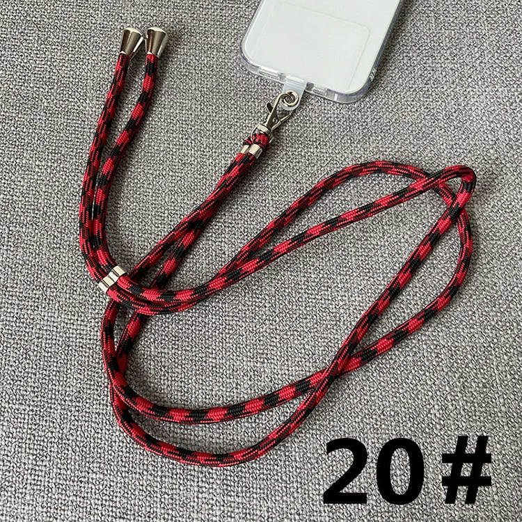 Phone Lanyard + Phone Tether Tab, Soft Nylon Crossbody Thick Rope/Cell Phone Lanyards/Phone Strap