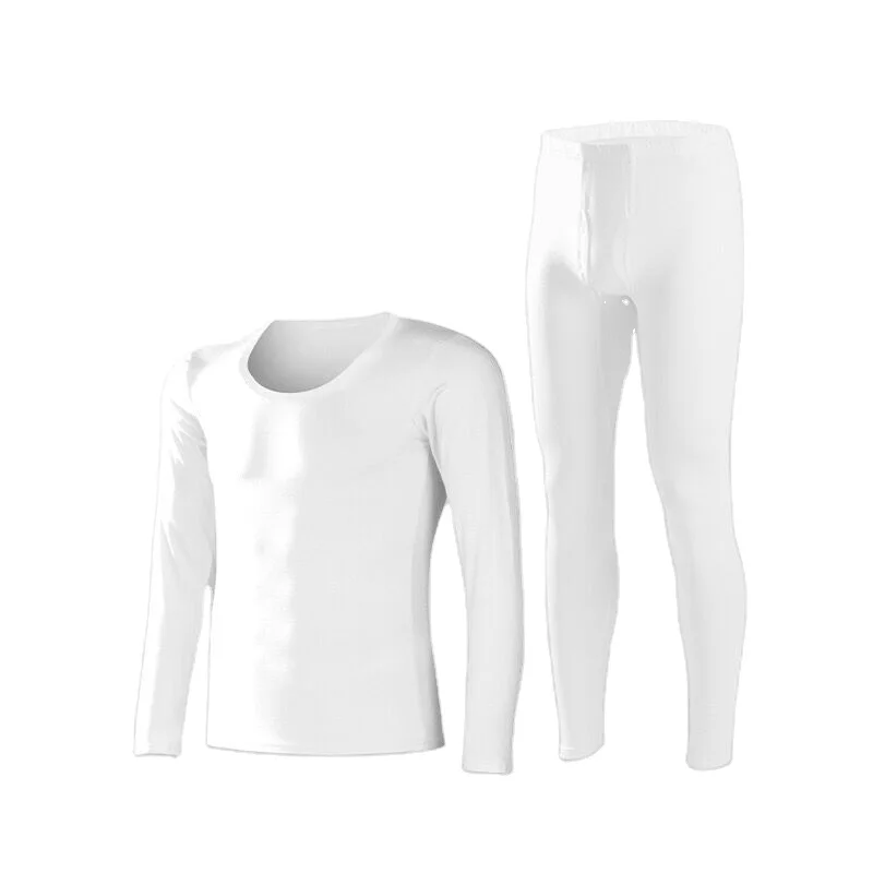 Wholesale Custom Long  Underwear Set Men Winter Seamless Compression Function Thermal Underwear