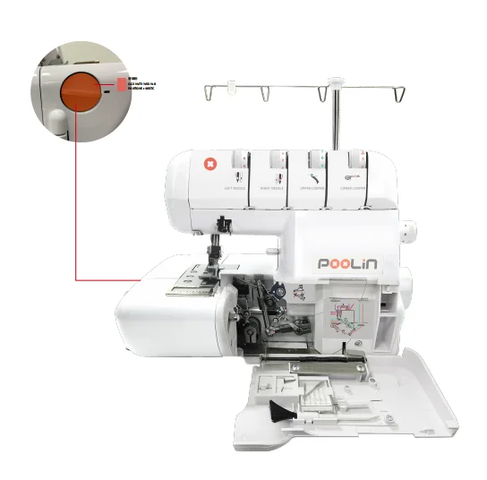 Multicolored Direct Drive Overlock Sewing Machine with Cheap Price