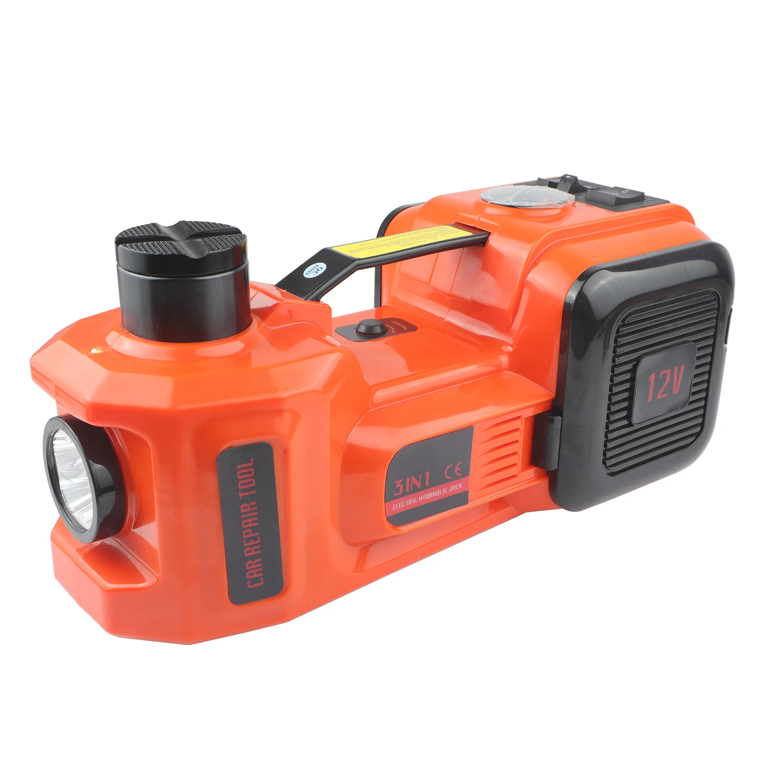 50% discount Portable DC 12V 180W 5T Electric hydraulic jack floor car jack lift