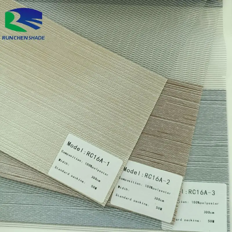 modern fabric wrapped inserted covered customized zebra blind combi shade cassette matching with fabric cheap price