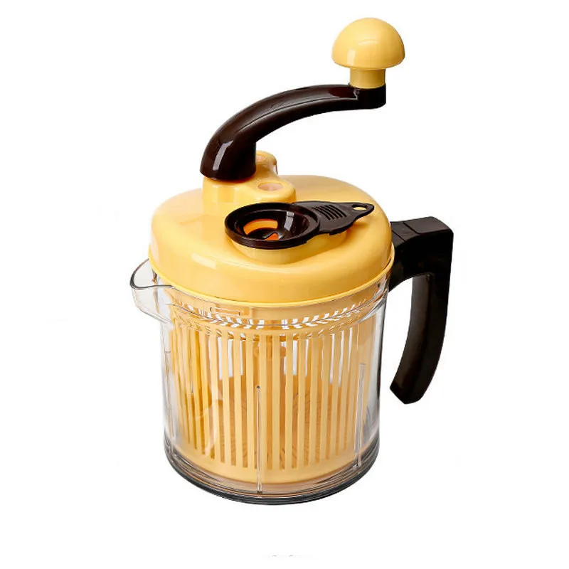 Multifunction Mini Food Choppers Meat Mixer And Vegetable Grinder Hand Roller Cutter Slicer Processor Sauce Blender For Kitchen