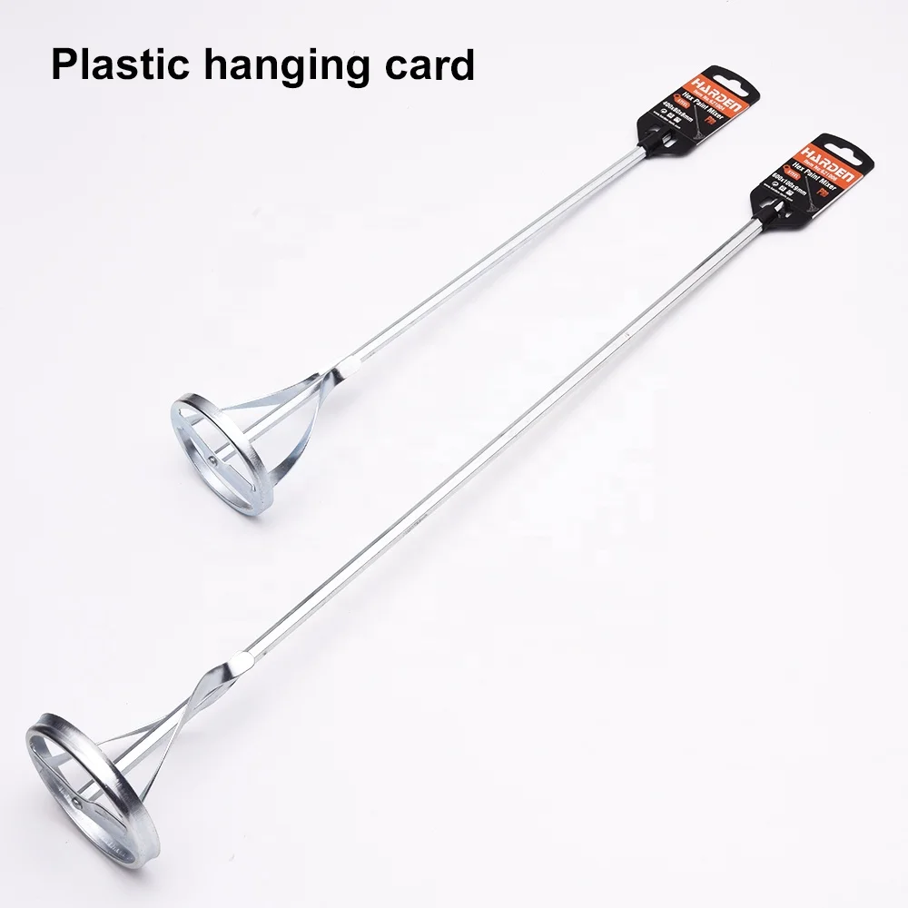 Decoration Tools Portable Hand Hex Paint Mixer for Cement Powder Putty