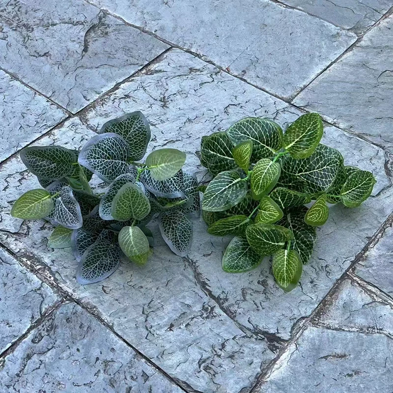 Artificial Greening Tropical Leaves Home Decor New Style 7 Branches Artificial Grass Plastic Plants Leaves Shrubs